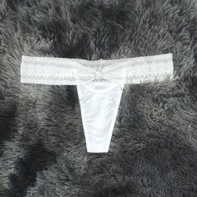 *Calcinha Exibida (EB108) - Branco - lojaSeduzir.com.br Sex Shop e Lingerie Sensual em BH