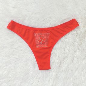 *Calcinha Exibida (EB126) - Vermelho - lojaSeduzir.com.br Sex Shop e Lingerie Sensual em BH