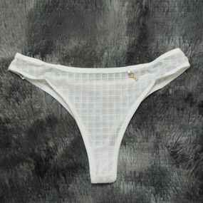 *Calcinha Exibida (EB133) - Branco - lojaSeduzir.com.br Sex Shop e Lingerie Sensual em BH