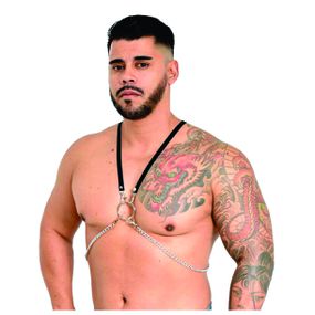 Arreio Harness Anthony (EX208-EX207) - Preta - lojaSeduzir.com.br Sex Shop e Lingerie Sensual em BH