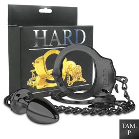 Kit Algema e Plug Cravejado P (HA146) - Onix - lojaSeduzir.com.br Sex Shop e Lingerie Sensual em BH