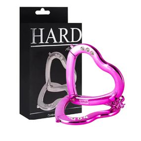 Algema em Metal Coração em Metal (HA173) - Rosa - lojaSeduzir.com.br Sex Shop e Lingerie Sensual em BH