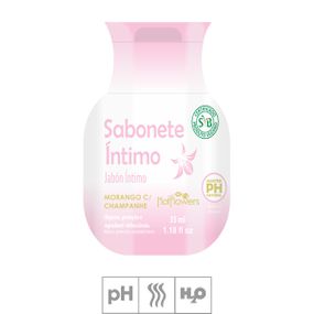 Sabonete Íntimo Hot Flowers 35ml (HC178-ST684) - Morango c/ ... - lojaSeduzir.com.br Sex Shop e Lingerie Sensual em BH