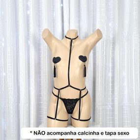Cinta Liga Com Strapy (LG002) - Preto - lojaSeduzir.com.br Sex Shop e Lingerie Sensual em BH