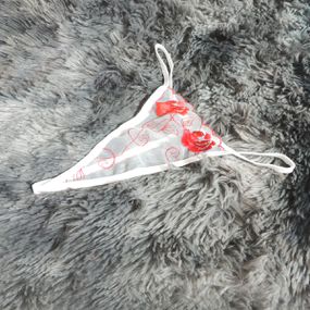 *Calcinha Malandrinha (LK106) - Branco - lojaSeduzir.com.br Sex Shop e Lingerie Sensual em BH