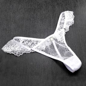*Calcinha Sainha Coração (MCA0719) - Branco - lojaSeduzir.com.br Sex Shop e Lingerie Sensual em BH