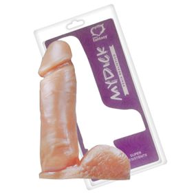 Prótese 18x16cm Com Escroto - (PA021) - Bege - lojaSeduzir.com.br Sex Shop e Lingerie Sensual em BH