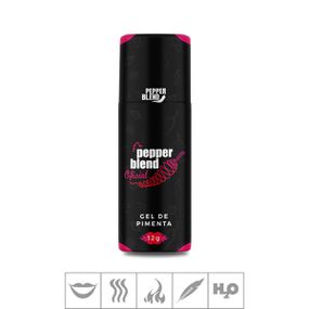 Gel Comestível Pepper Blend Oficial Hot 12g (PB213) - Piment... - Loja Seduzir - Sex Shop e Lingerie Sensual em BH