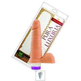 Prótese 13x14cm Com Vibro e Escroto (PC026) - Bege - lojaSeduzir.com.br Sex Shop e Lingerie Sensual em BH
