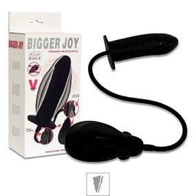 *Prótese 15X13cm Inflável Bigger Joy VP (PE018-14922) - Pret... - Loja Seduzir - Sex Shop e Lingerie Sensual em BH