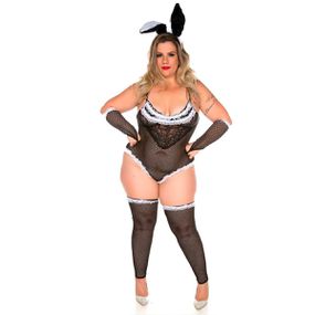 *Fantasia Coelha Ousada Plus Size (PS2068) - Padrão - Loja Seduzir - Sex Shop e Lingerie Sensual em BH