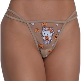 Calcinha Hello Kitty Halloween (PS6269) - Marrom - lojaSeduzir.com.br Sex Shop e Lingerie Sensual em BH