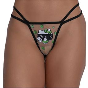 Calcinha Hello Kitty Da Sorte (PS6273) - Preto - lojaSeduzir.com.br Sex Shop e Lingerie Sensual em BH