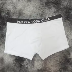 *Cueca Pau Para Toda Obra (SF1303-ST628) - Branco - Loja Seduzir - Sex Shop e Lingerie Sensual em BH