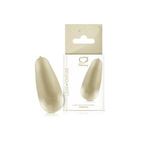 *Cone Para Pompoarismo Linha Pompoar 45g (SF173) - Marfim - Loja Seduzir - Sex Shop e Lingerie Sensual em BH