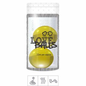 *Bolinha Aromatizada Love Balls 2un (ST103) - Ck Be - lojaSeduzir.com.br Sex Shop e Lingerie Sensual em BH
