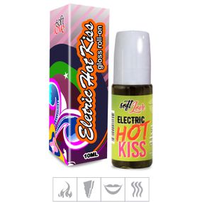 **Gloss Roll-On Eletric Hot Kiss 10ml (ST150) - Uva Verde - Loja Seduzir - Sex Shop e Lingerie Sensual em BH