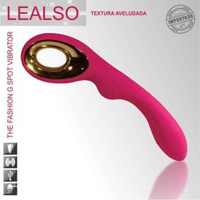 *Vibrador Lealso Recarregável VP (LY007-5298-ST235) - Rosa - lojaSeduzir.com.br Sex Shop e Lingerie Sensual em BH