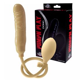 Prótese 15cm Inflável VP (PE017-ST276) - Bege - lojaSeduzir.com.br Sex Shop e Lingerie Sensual em BH