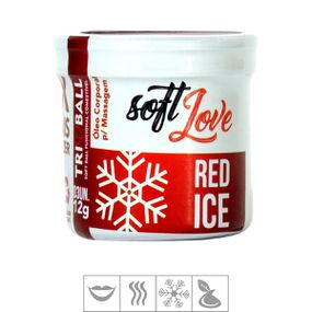 **Bolinha Beijável Tri Ball 3un (ST422) - Red Ice - lojaSeduzir.com.br Sex Shop e Lingerie Sensual em BH