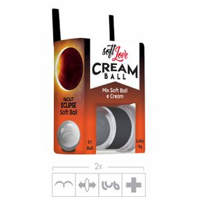 *PROMO - Cream Ball Mix (ST472) - Facilit-Eclipse - lojaSeduzir.com.br Sex Shop e Lingerie Sensual em BH