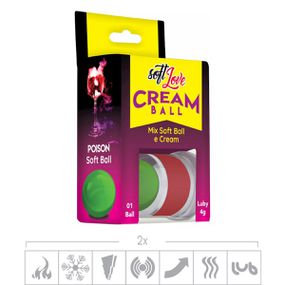 *PROMO - Cream Ball Mix (ST472) - Poison-Hard - lojaSeduzir.com.br Sex Shop e Lingerie Sensual em BH