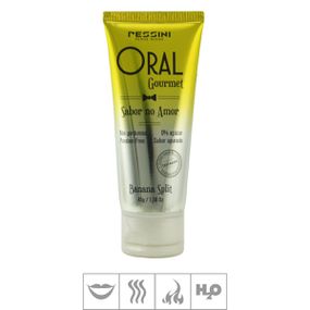 Gel Comestível Oral Gourmet Hot 45g (ST494) - Banana Split - Loja Seduzir - Sex Shop e Lingerie Sensual em BH