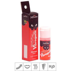*Excitante Unissex Vibroquete 12ml (ST573) - Morango - lojaSeduzir.com.br Sex Shop e Lingerie Sensual em BH