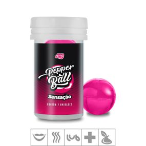 Bolinhas Beijáveis Pepper Ball 2un (ST754) - Sensação - Loja Seduzir - Sex Shop e Lingerie Sensual em BH