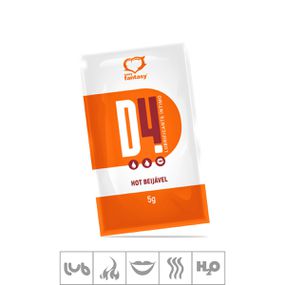 Lubrificante Beijável D4 Sachê 5g (ST796) - Hot Laranja - lojaSeduzir.com.br Sex Shop e Lingerie Sensual em BH