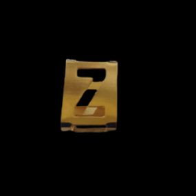 Letras Para Personalização de Calcinhas (ST833-ST837) - Z - lojaSeduzir.com.br Sex Shop e Lingerie Sensual em BH