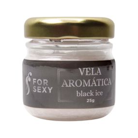 Vela Aromática Beijável For sexy 25g (ST849) - Black Ice - Loja Seduzir - Sex Shop e Lingerie Sensual em BH