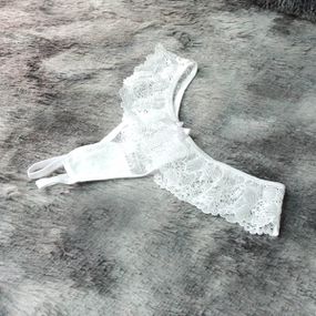 *Calcinha Com Porta Vibro (TO004).. - Branco - lojaSeduzir.com.br Sex Shop e Lingerie Sensual em BH
