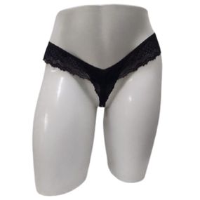 Calcinha Com Abertura 50 Tons (TO034) - Preto - lojaSeduzir.com.br Sex Shop e Lingerie Sensual em BH