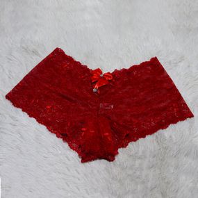 *Calcinha Calesson Renda (TRN1009) - Vermelho - lojaSeduzir.com.br Sex Shop e Lingerie Sensual em BH