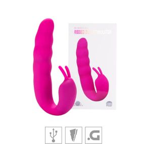 Vibrador Ponto G Com Estimulador (VB094) - Rosa - lojaSeduzir.com.br Sex Shop e Lingerie Sensual em BH