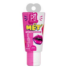 Óleo Beijável Mét 15m-l (ST982) - Tutti-Frutti - lojaSeduzir.com.br Sex Shop e Lingerie Sensual em BH