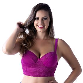 *Soutien Duanip Com Bojo (DU816) - Magenta - Loja Seduzir - Sex Shop e Lingerie Sensual em BH