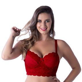 *Soutien Duanip Com Bojo (DU816) - Vermelho - lojaSeduzir.com.br Sex Shop e Lingerie Sensual em BH