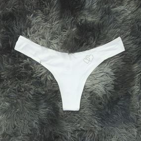 *Calcinha Exibida (EB114) - Branco - Loja Seduzir - Sex Shop e Lingerie Sensual em BH