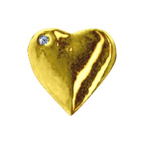 Separador de Palavras Formato de Coração (HA180CO) - Dourado... - lojaSeduzir.com.br Sex Shop e Lingerie Sensual em BH