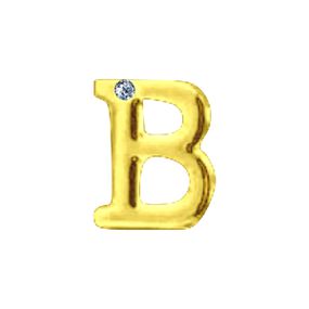 Letras Para Personalização Dourada (HA180D) - B - lojaSeduzir.com.br Sex Shop e Lingerie Sensual em BH