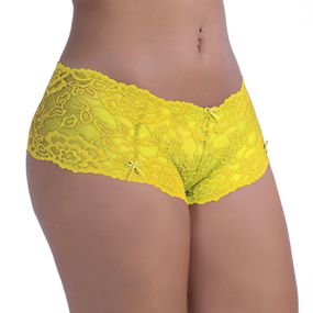 *Calcinha Calesson Obsessão (OB004) - Amarelo - Loja Seduzir - Sex Shop e Lingerie Sensual em BH