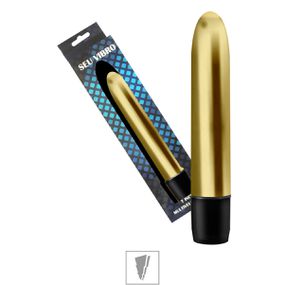 *Vibrador Personal Metálico 15x8cm VP (PS007B-ST245) - Dour... - lojaSeduzir.com.br Sex Shop e Lingerie Sensual em BH