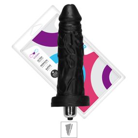 Prótese 13x11cm Com Vibro (SS006V) - Preto - Loja Seduzir - Sex Shop e Lingerie Sensual em BH