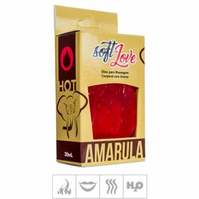 **Gel Comestível Soft Love Hot 30ml (ST116) - Amarula - Loja Seduzir - Sex Shop e Lingerie Sensual em BH