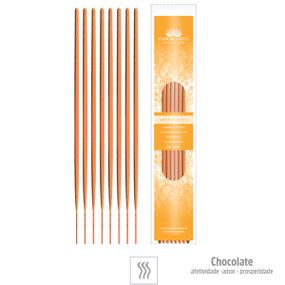 Incenso Artesanal 8 Varetas (ST133) - Chocolate - Loja Seduzir - Sex Shop e Lingerie Sensual em BH
