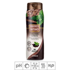 Sabonete Feminino Íntimo Apinil 200ml (ST183) - Chocolate e... - Loja Seduzir - Sex Shop e Lingerie Sensual em BH