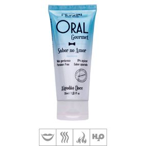 Gel Comestível Oral Gourmet Hot 45g (ST494) - Algodão Doce - Loja Seduzir - Sex Shop e Lingerie Sensual em BH