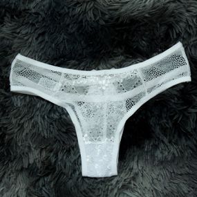 *Calcinha Yully (YUL0872) - Branco - Loja Seduzir - Sex Shop e Lingerie Sensual em BH